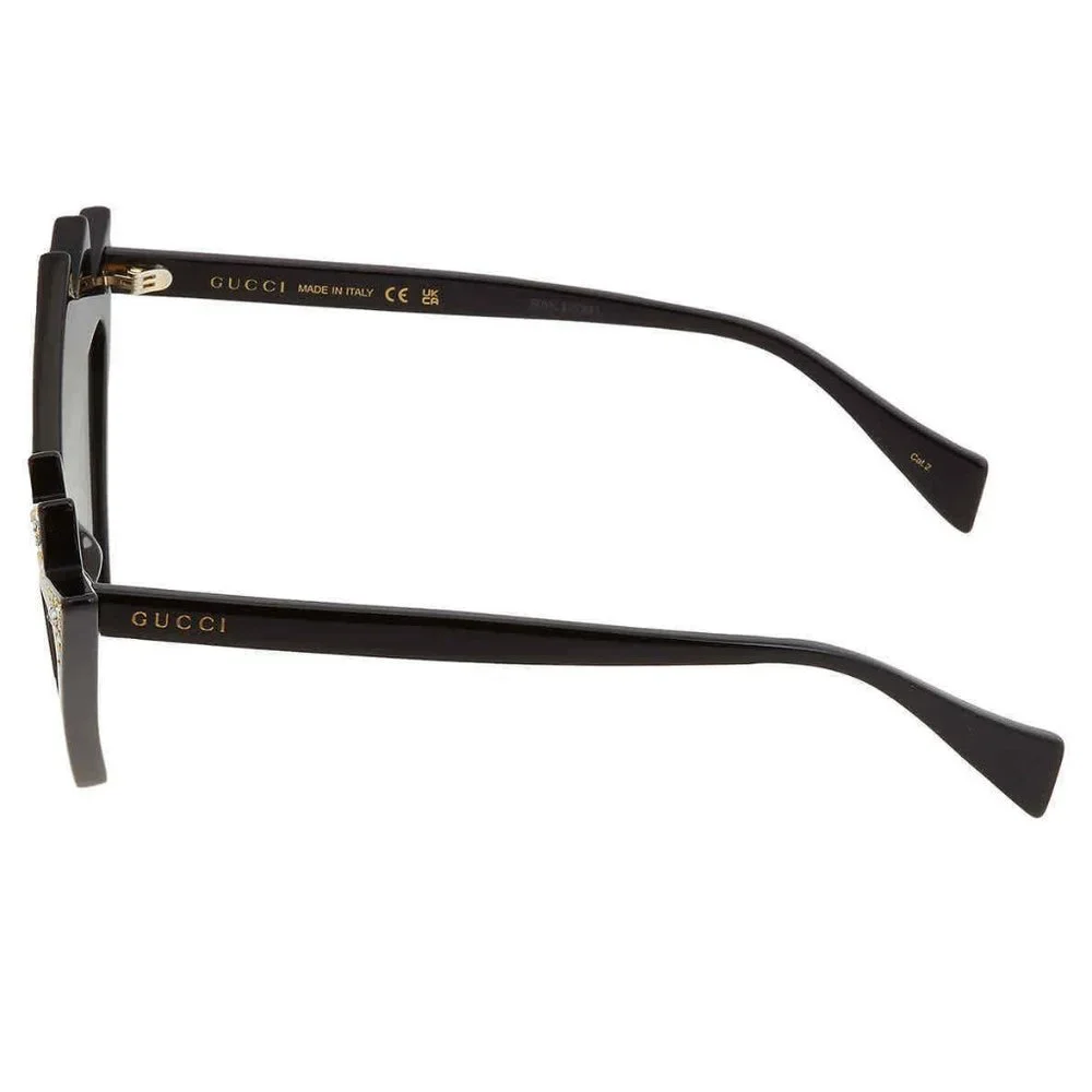 Gucci Cat Eye Rhinestone Sunglasses